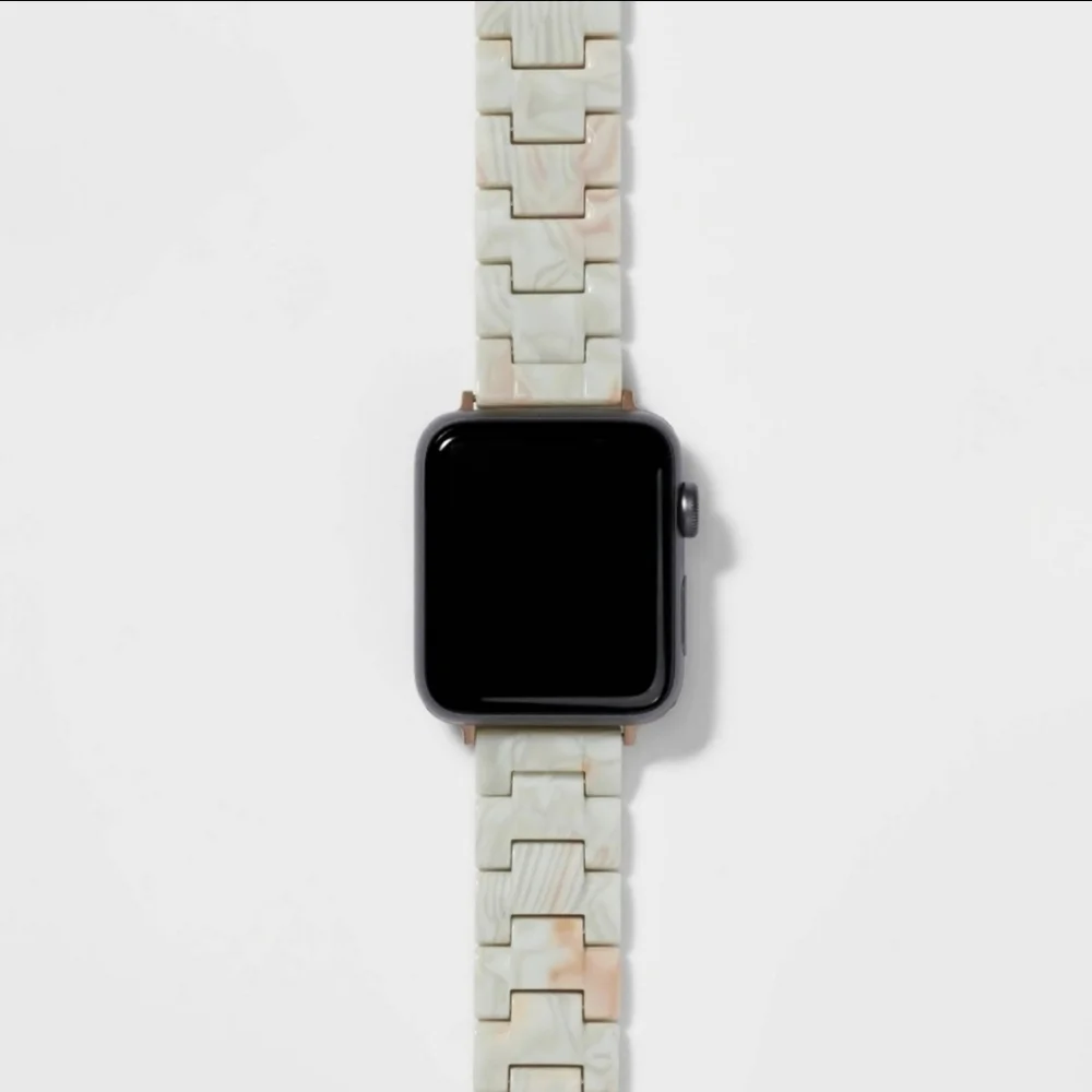 Pastel Marble Resin Band for Apple Watch 42-45mm by heyday